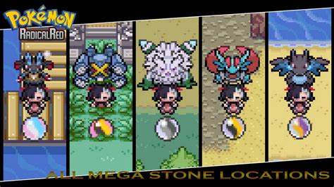 leaf stone radical red|All Mega Stone Locations in Pokémon Radical Red .